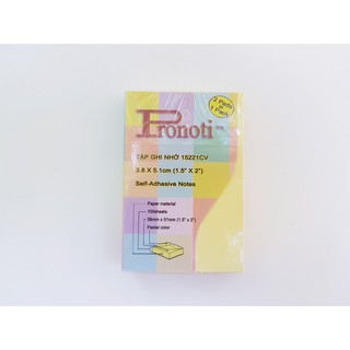 Giấy nhắn, note Pronoti các cỡ - 100 tờ/tập (Tập)