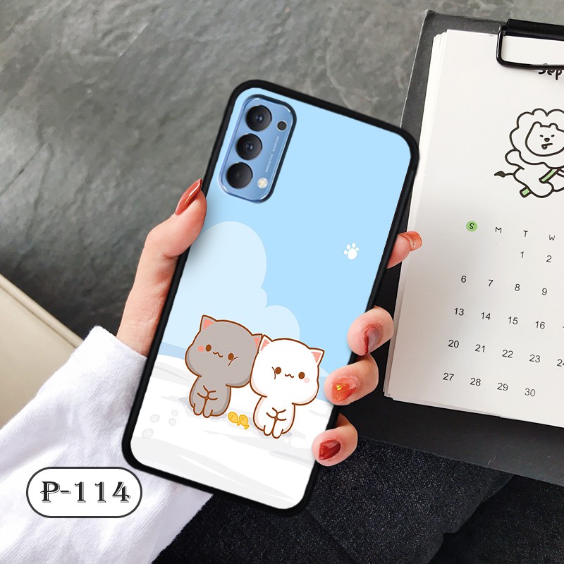 Ốp hoạt hình Oppo Reno 4