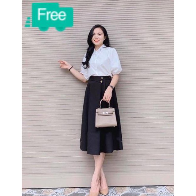 mua từ hai sp có quà nhé SIÊU SALEChân váy dài qua gối hàng đẹp