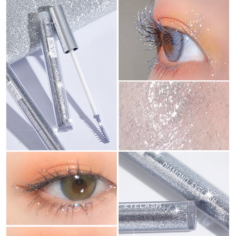 [Hàng mới về] Mascara ICVC kim sa lấp lánh chống bám mồ hôi lâu trôi dành cho trang điểm | BigBuy360 - bigbuy360.vn