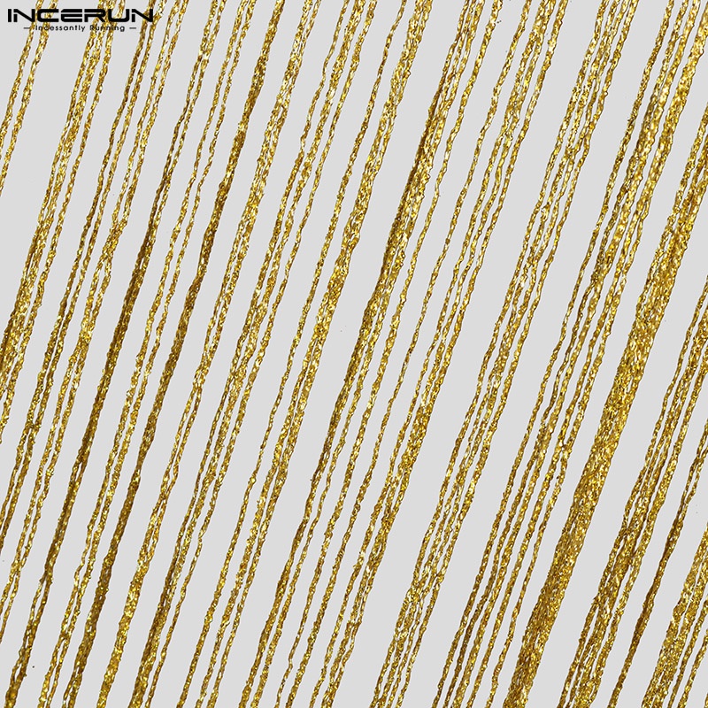 Áo sơ mi INCERUN tay nam tay ngắn trơn màu S-5XL