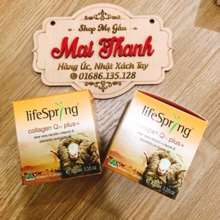 Kem cừu liépring collagen q10 plus