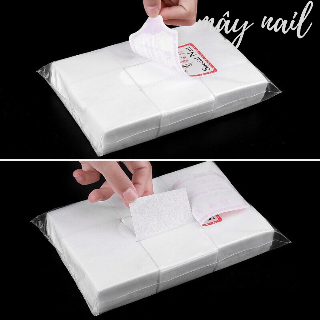 Giấy lau gel loại xịn cứng không rụng lông