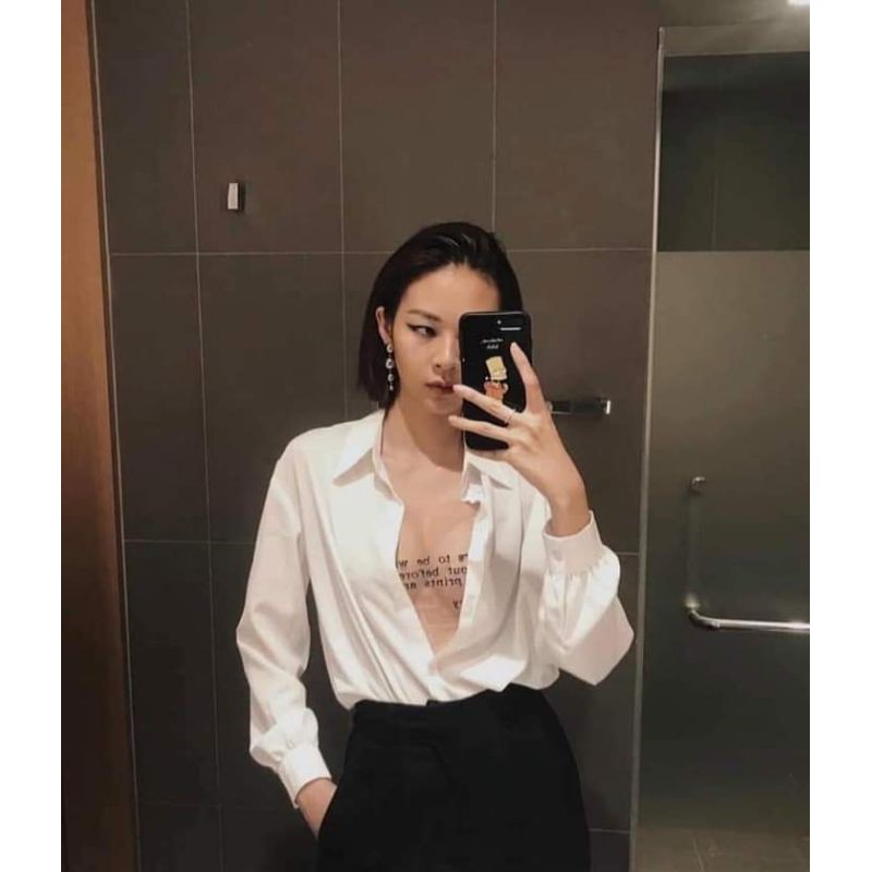 💢ÁO LƯỚI TATTOO CHỮ DÂY KÉO SEXY SIÊU PHẨM💢