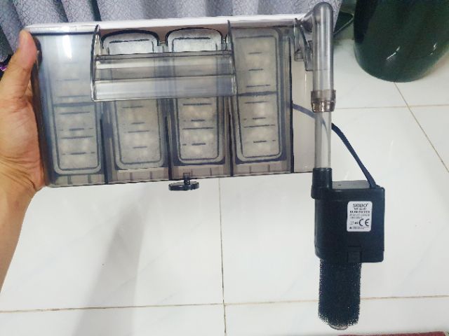 BỘ LỌC THÁC HỒ CÁ SOBO WP 508H 8W 800L-H