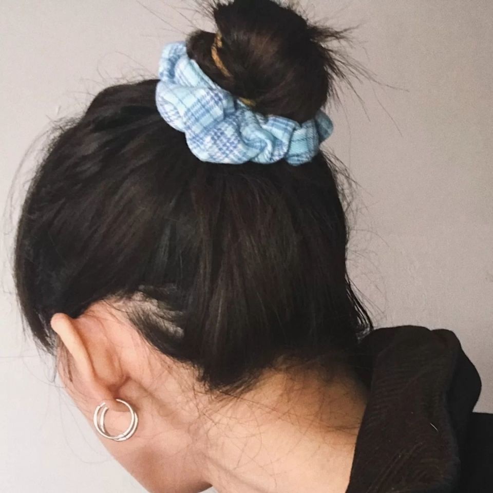 Dây Buộc Tóc Họa Tiết Hoa Xinh Xắn Cho Nữ