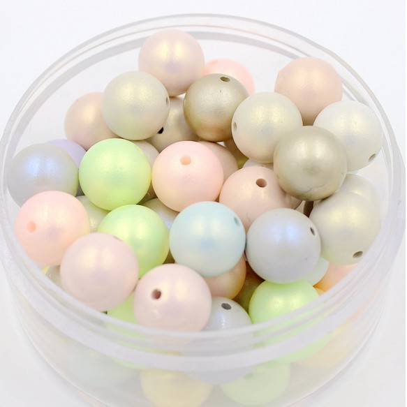 Chuỗi hạt ngọc trai nhân tạo 6,8,10,12,14mm dùng làm trang sức