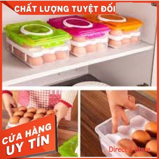 🍒🍒hộp đựng trứng 2 tầng 24 quả bảo quản trứng tốt nhất🍒🍒