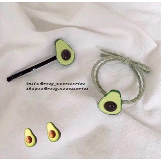 ROSY - SET CHUN/KẸP TÓC HÌNH TRÁI BƠ CUTE