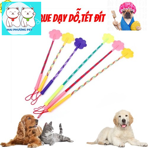 ￼[Mã PET20K giảm 20K đơn 250K] Roi tét đít thú cưng rèn kỷ luật gậy huấn luyện chó mèo biết nghe lời (màu ngẫu nhiên)