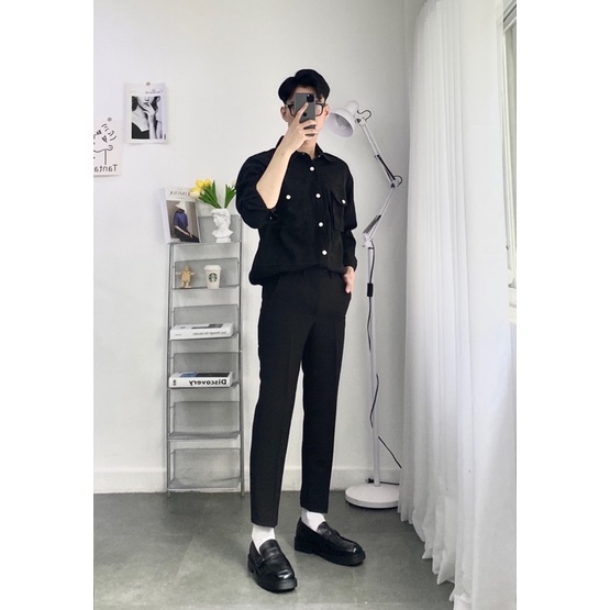 Sơmi Tay Dài 5001 (hình chụp thật) | BigBuy360 - bigbuy360.vn