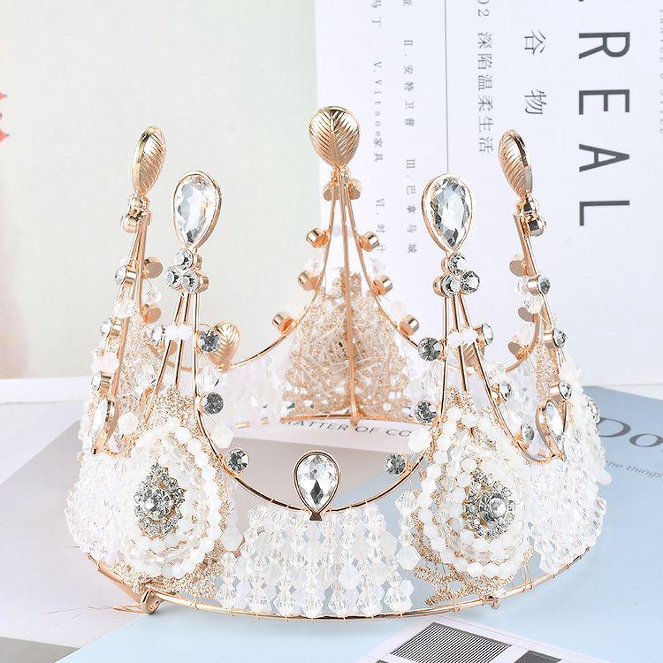Trang trí vương miện pha lê dk 10cm