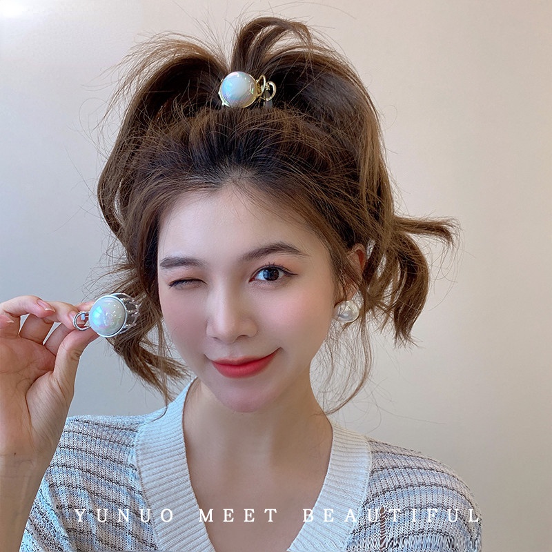 Kẹp Tóc Đuôi Ngựa Mini Phong Cách Hàn Quốc Cho Nữ