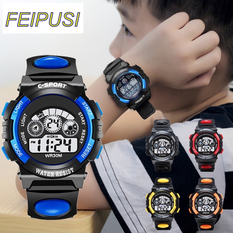 Đồng Hồ led Đa Năng Chống Thấm Nước Cho Bé