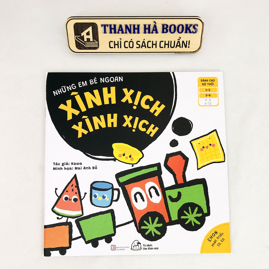 Sách - Ehon Những Em Bé Ngoan - Phát triển IQ, EQ Cho Trẻ - Combo 6 cuốn (1-6 tuổi)