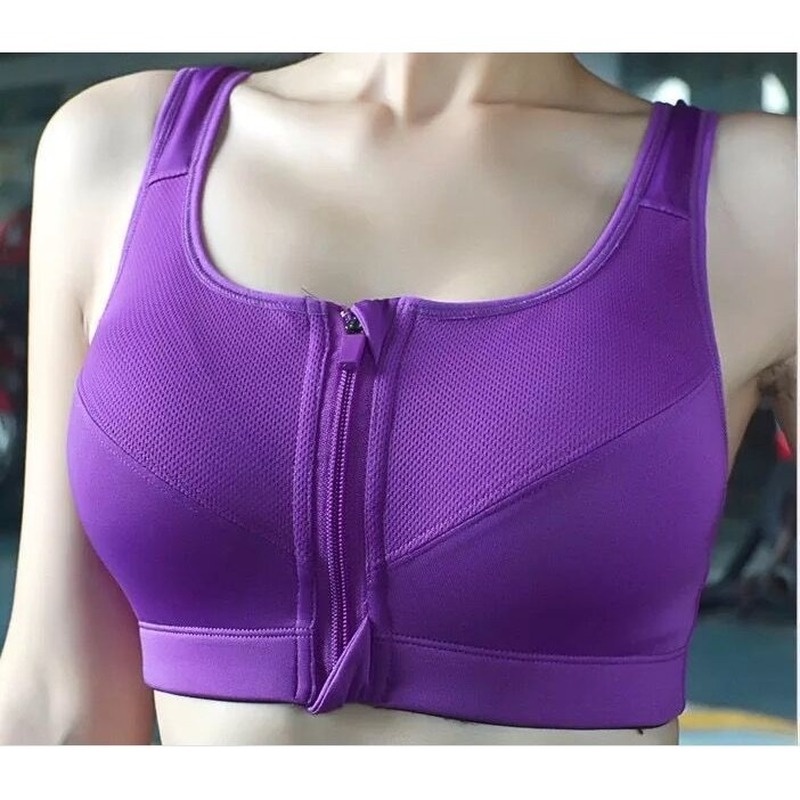 Bra Thể Thao Có Khoá Kéo Size S-5XL