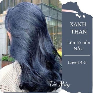 Thuốc Nhuộm Tóc Màu Xanh Than 100ml