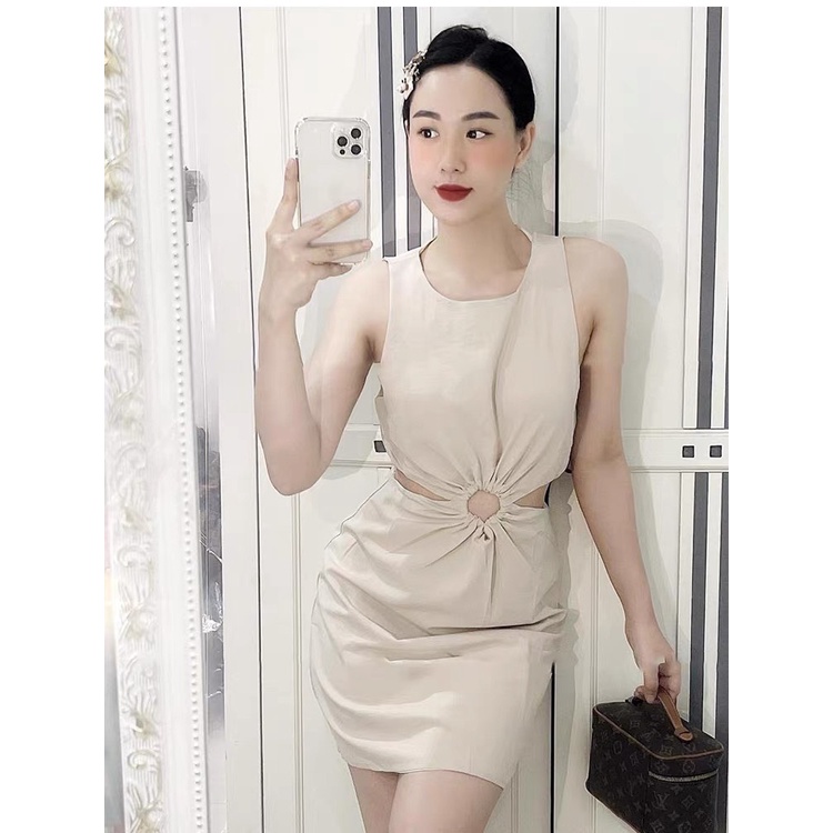 VÁY KHOÉT EO CUT OUT 3 MÀU