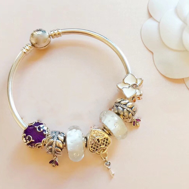 [Hàng cao cấp] Vòng Bạc S925 ALE Cao Cấp - Vòng Charm Bạc Chuẩn S925 - Mã sản phẩm VONGBAC_DN113