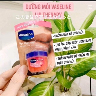 son dưỡng môi vaselin