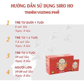 [Mua 3 tặng 1] SIRO HO - Thiên Vương Phế