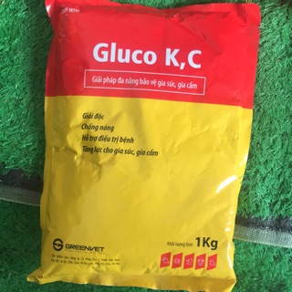 Gluco k,c 1kg chống nóng, bổ sung điện giải