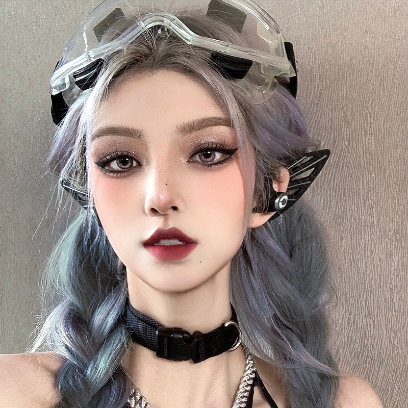 YOWU Demon Dance Elf phiên bản Raven Black Tai nghe TWS True Wireless Bluetooth Binaural In-Ear Luminous Music