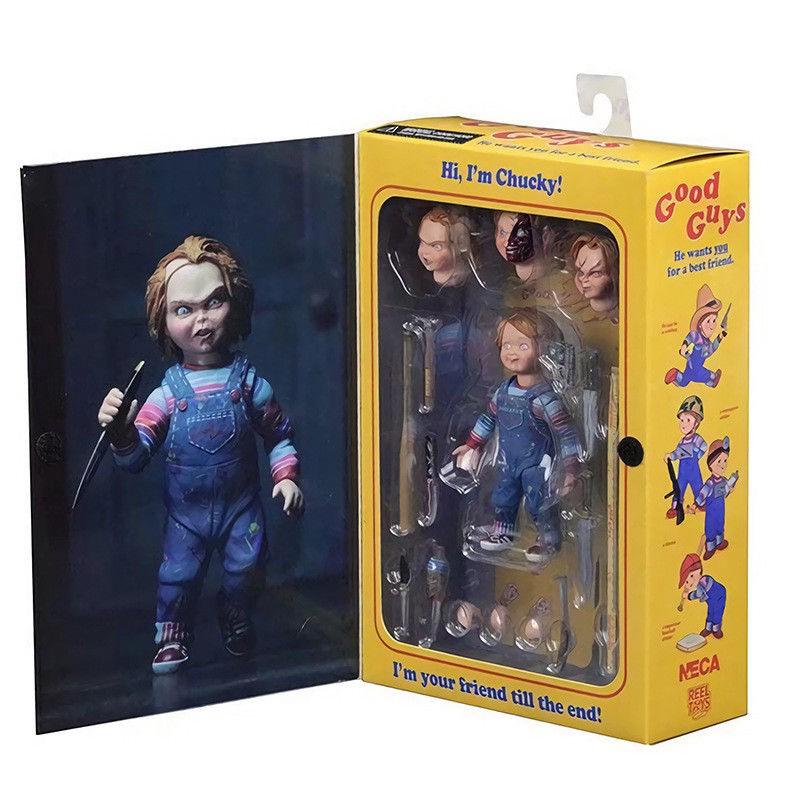 【READY STOCK】Mô hình đồ chơi chính của Chucky dành cho trẻ em 6 inch Chucky