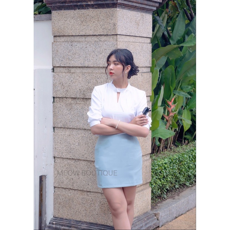 [Mã FADIRECT20 giảm 20K đơn 150K] [Hình thật tự chụp] Chân Váy A Basic Meow Boutique | BigBuy360 - bigbuy360.vn