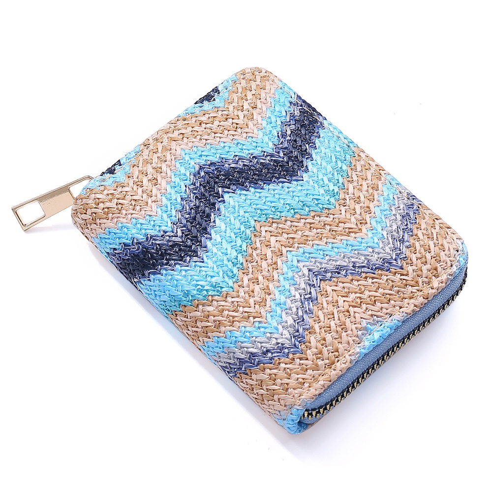 Ví Đan Rơm Mini Kiểu Dáng Ngọt Ngào Xinh Xắn Cho Nữ