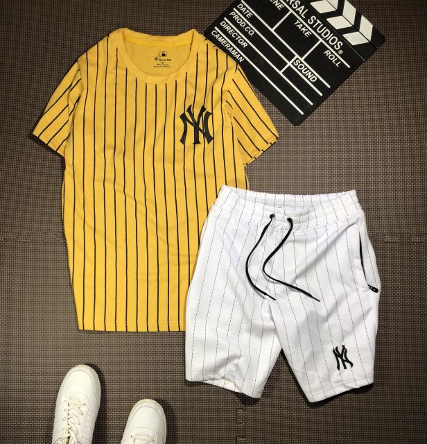 SET BỘ ĐỒ NAM NGẮN SỌC CAO CẤP VẢI COTTON XUẤT MỊN THẤM HÚT MỒ HÔI TỐT NHIÊIF MÀU | BigBuy360 - bigbuy360.vn