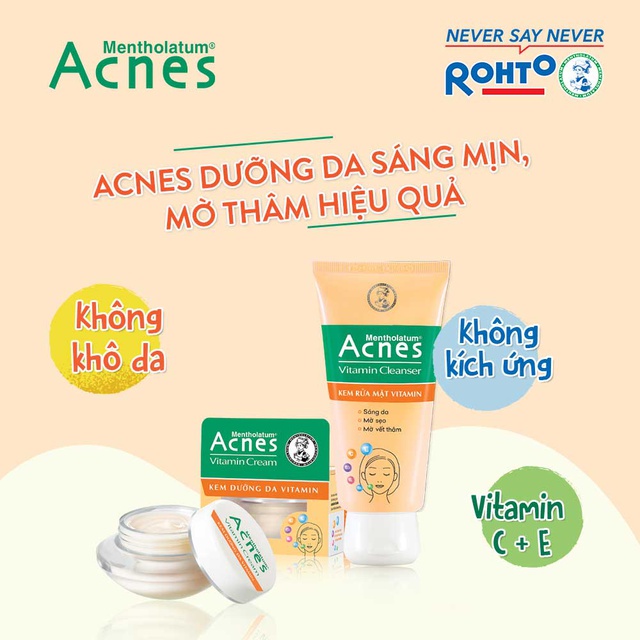 Bộ sản phẩm mờ thâm sẹọ mụn, sáng da chống nắng Acnes | BigBuy360 - bigbuy360.vn