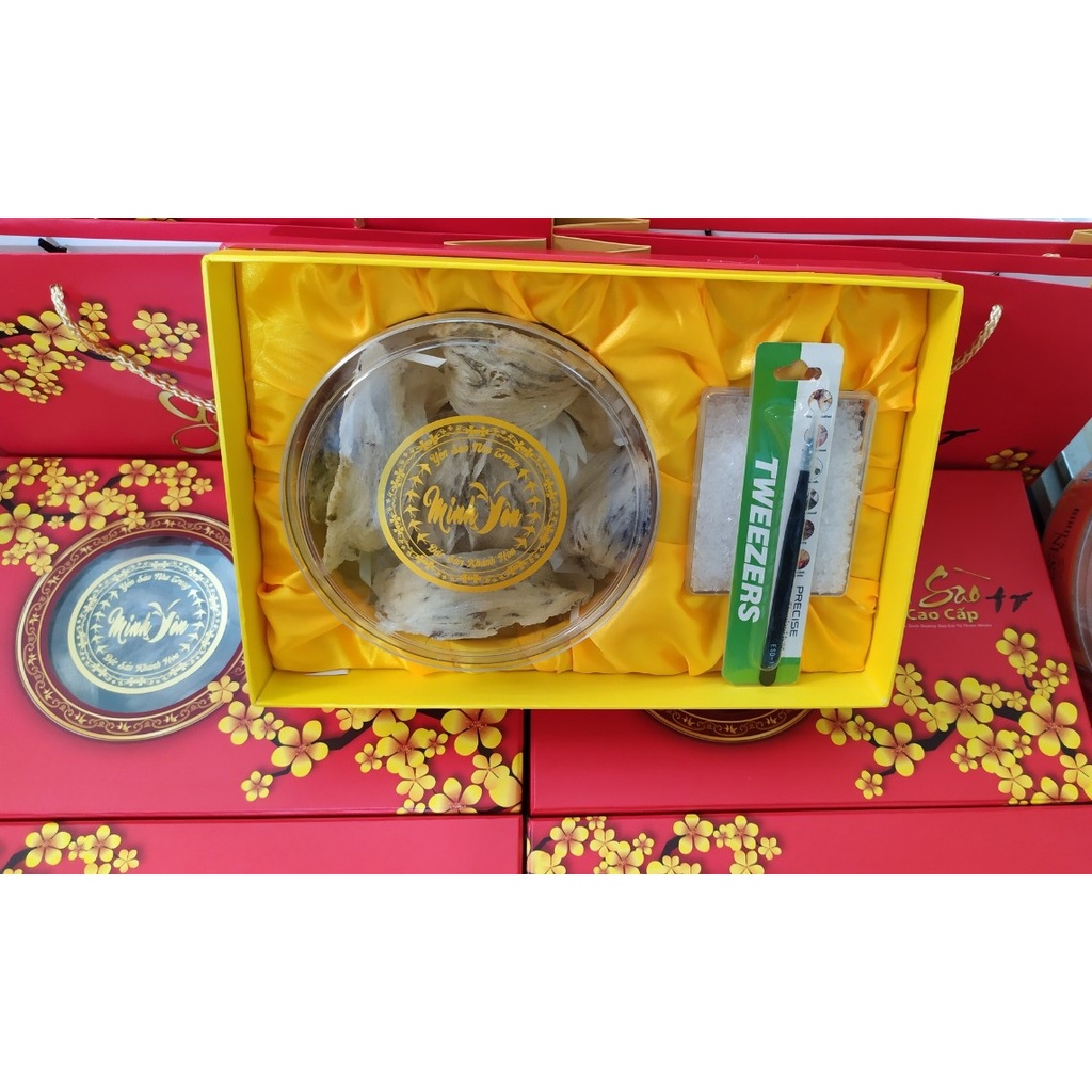 Yến Sào Thô Kèm Bộ Hộp Quà Biếu - 50g/100g