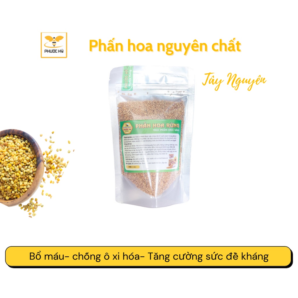 phấn hoa rừng nguyên chất ( túi zip)