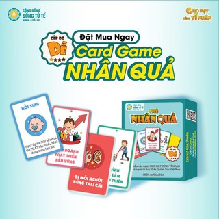 Bộ Thẻ Nhân Quả | Game Tư Duy Nhân Quả Số 1 Tại Việt Nam