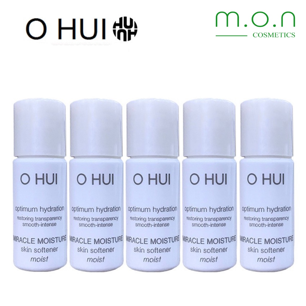 Nước hoa hồng trắng Ohui - Chai dưỡng sáng hồng căng bóng tái tạo da Ohui 5ml