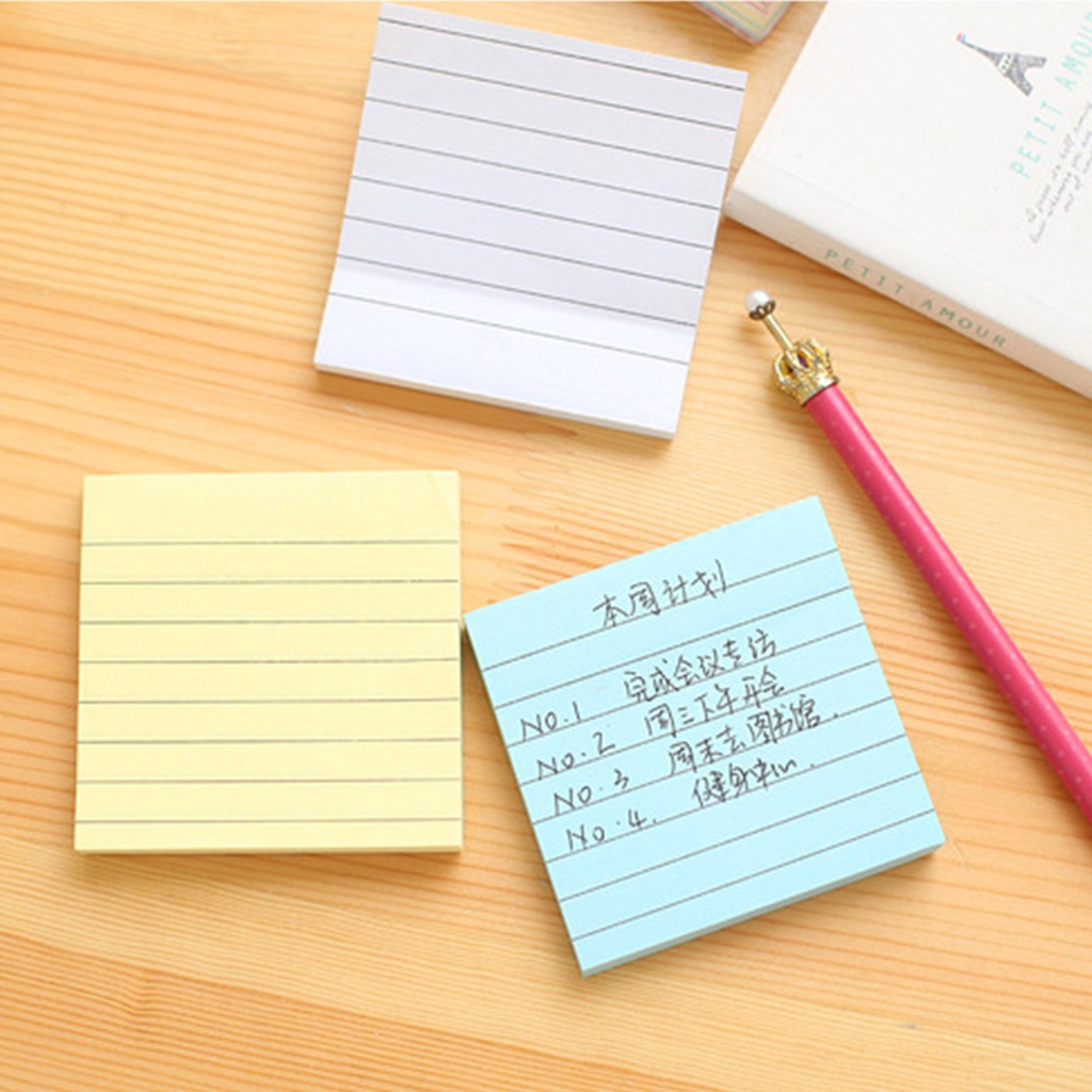 80 Tờ Giấy Ghi Chú Nhiều Màu