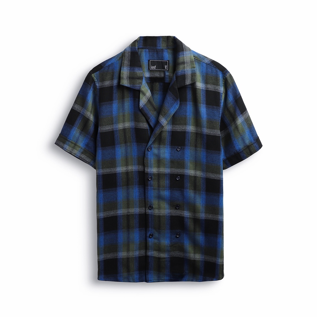 Áo Sơ Mi Nam INF Omber Checkered BY , Chất vải Flannel Cao Cấp Form Regular SM005618, SOMEHOW | BigBuy360 - bigbuy360.vn