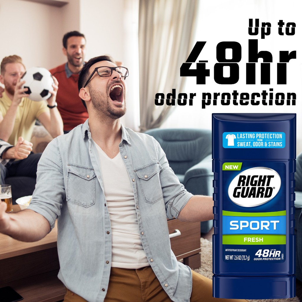 [Thể Thao] Lăn Sáp Khử Mùi Năm Right Guard Solid Sport Fresh 73.7g