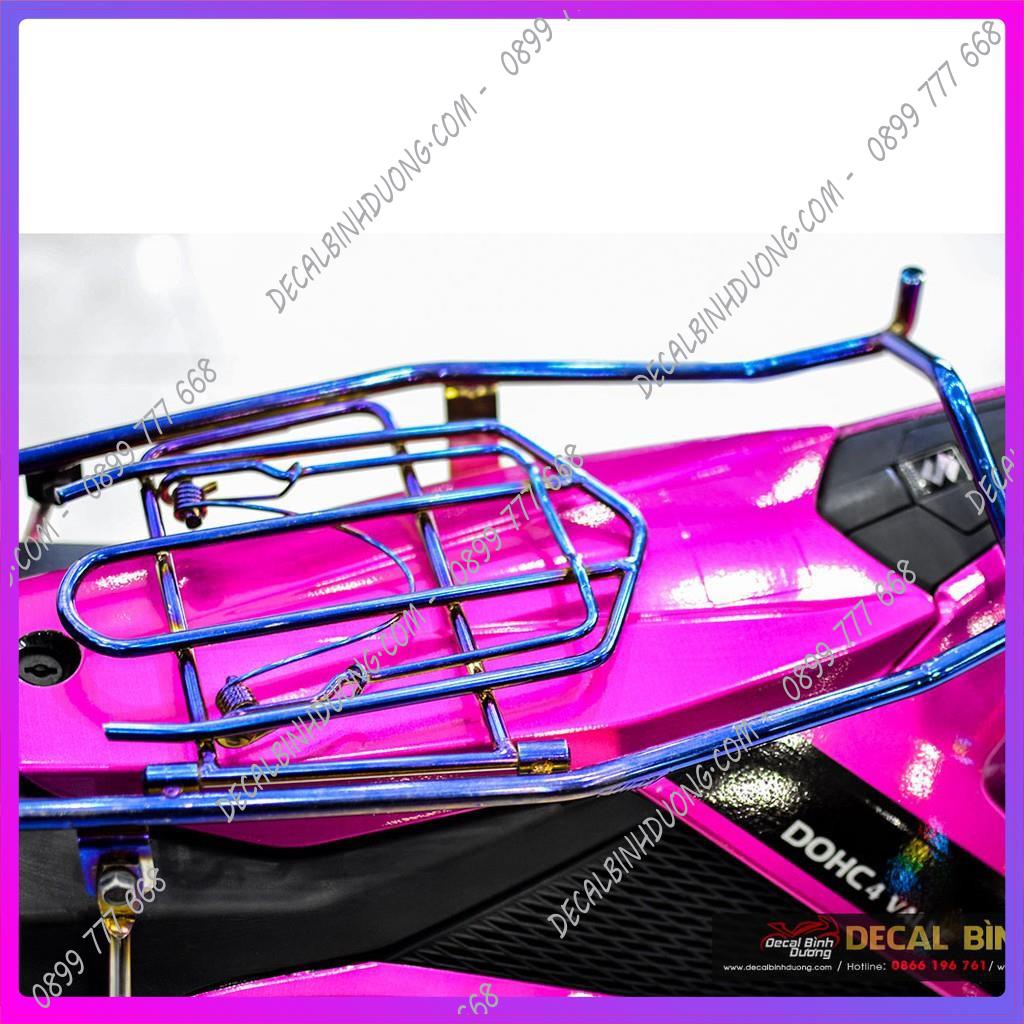 Decal Xe Máy - Tem Trùm Satria, Raider Hồng Candy Cao Cấp