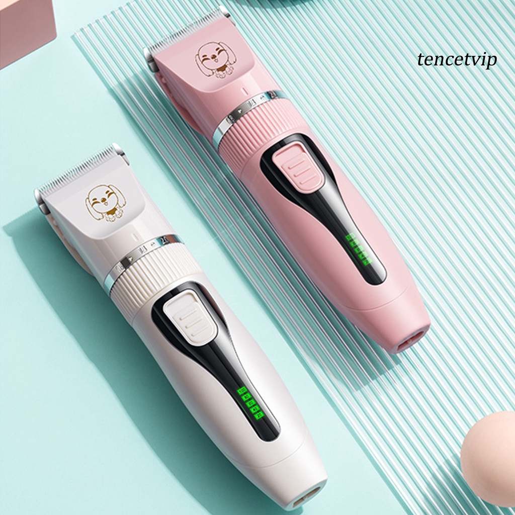 1 Set Máy Cạo Lông Thú Cưng Tiếng Ồn Thấp 33 Răng Chất Lượng Cao
