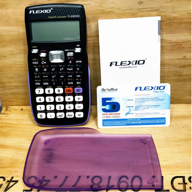 Máy tính khoa học Flexio FX680VN