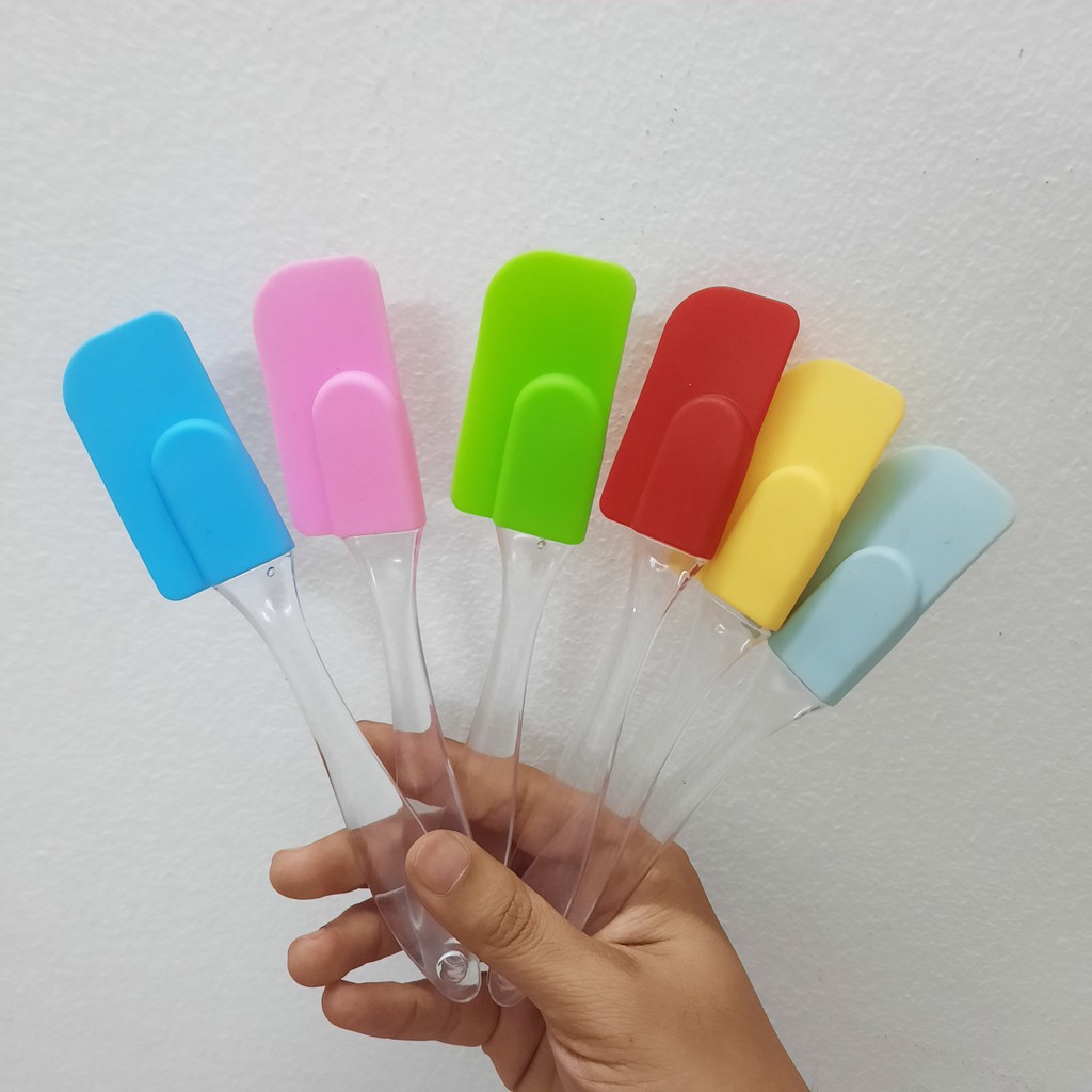 Chổi phết bánh spatula bằng silicon nhiều màu sắc (CPB02)