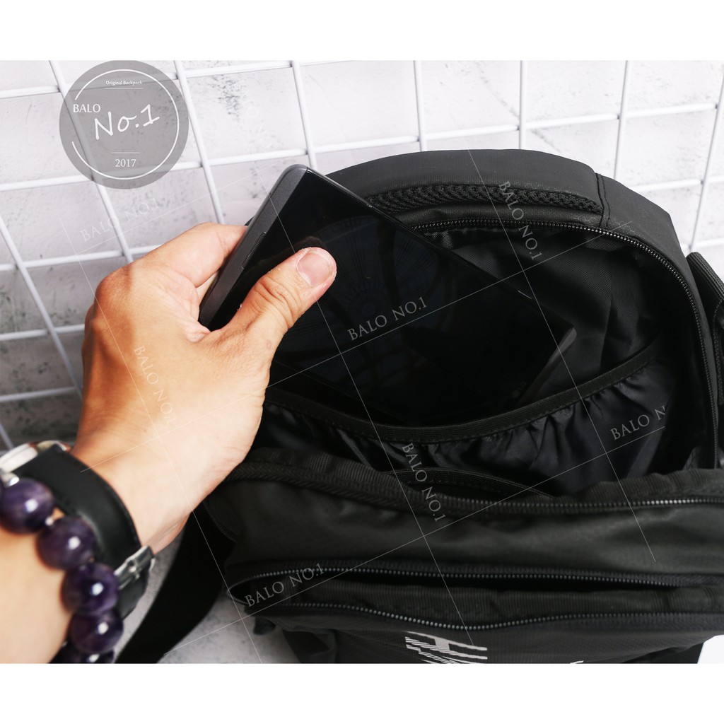 [ FREE SHIP ] Túi Đeo Chéo Ipad Thời Trang The North Face Sling Bag - Màu Đen Chữ Trắng