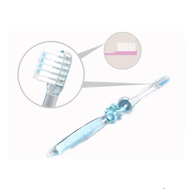 Bàn Chải Đánh Răng Cho Bé 1 Tuổi 2 Tuổi Ion Lông Mềm Nhật Bản Không Cần Dùng Kem Đánh Răng Vẫn Sạch