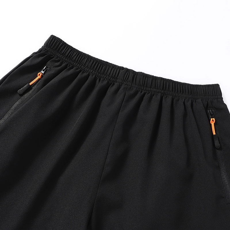 Quần Short Nam Lưng Thun Có Túi Khóa Kéo Thời Trang Hàn Quốc
