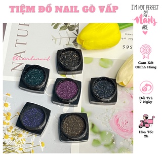 Set 6 hủ nhũ rắc móng , nhũ rắc nail siêu sáng - Kim cương