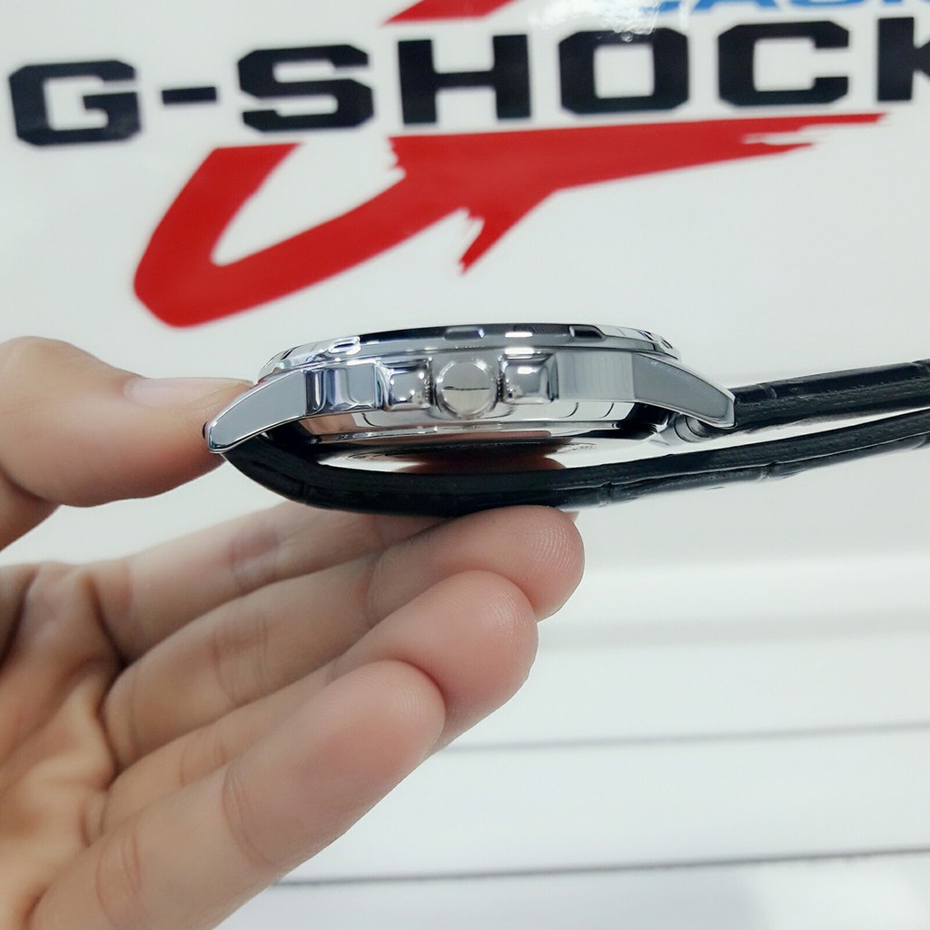 Đồng hồ nam dây da Casio Anh Khuê MTP-VD01L-1EVUDF