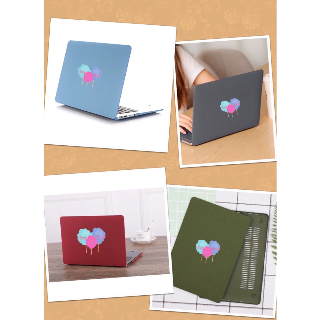 Case - Ốp Macbook Nhám (Tặng Nút Chống Bụi+Kẹp Chống Gãy Sạc)