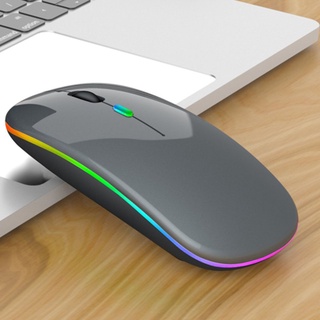Wireless Mouse With USB Rechargeable RGB Mouse BT5.2 For Laptop Computer Mouse